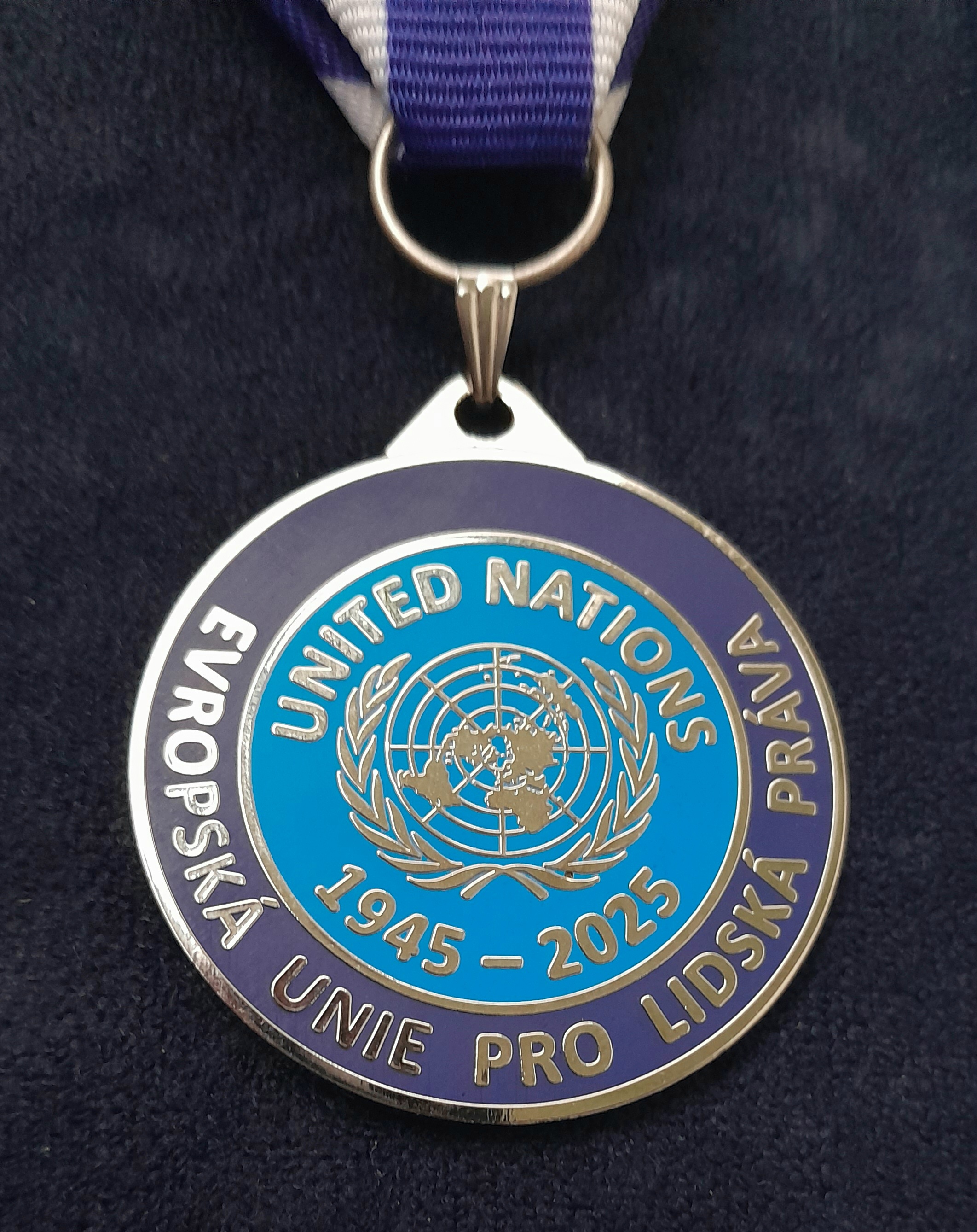 Pamětní medaile k výročí založení OSN - United Nations